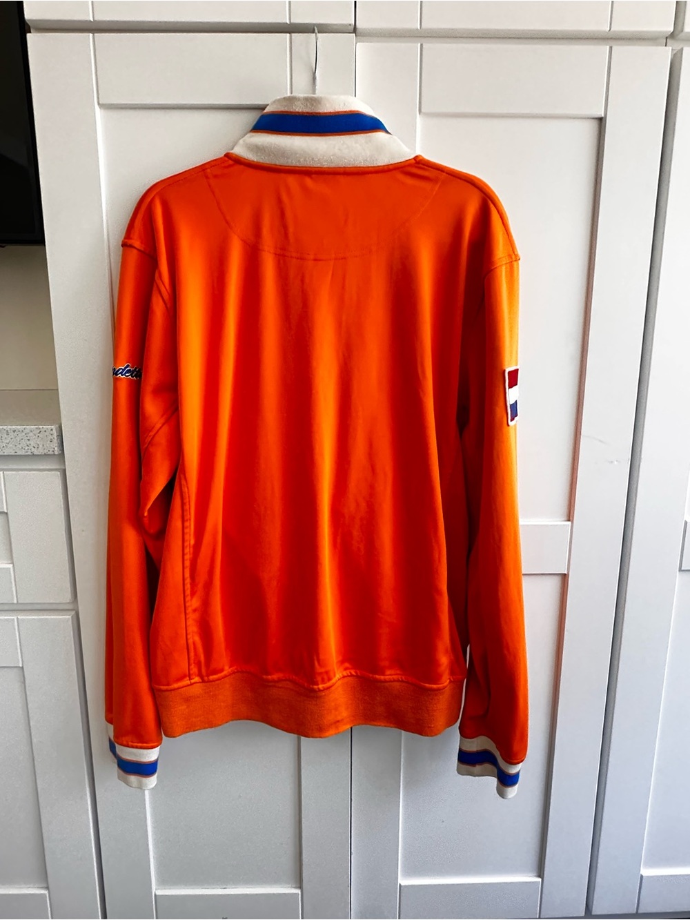 Vintage Mondetta Netherlands Orange Track Jacket 🇳🇱 - Picture 3 of 5